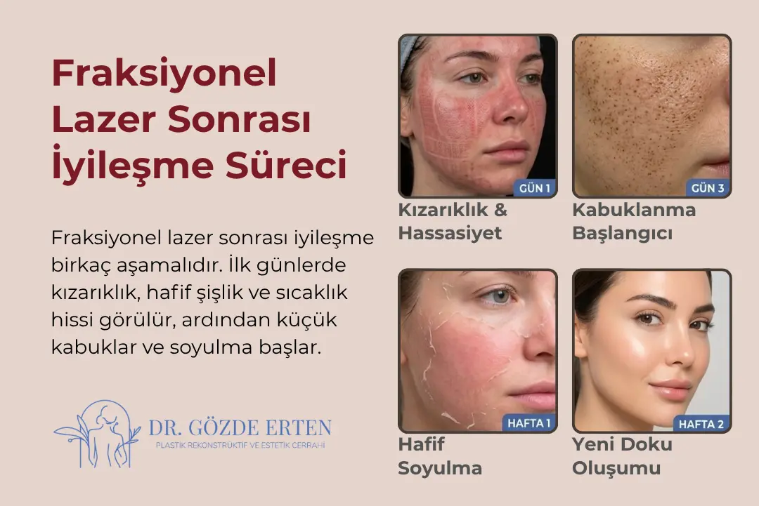 Fraksiyonel Lazer Sonrası İyileşme Süreci | Op. Dr. Gözde Erten
